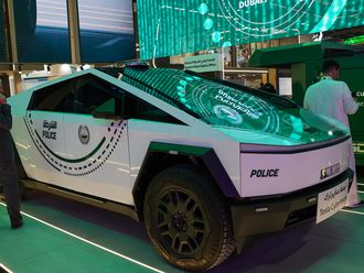 Dubai Police Tesla Cybertruck