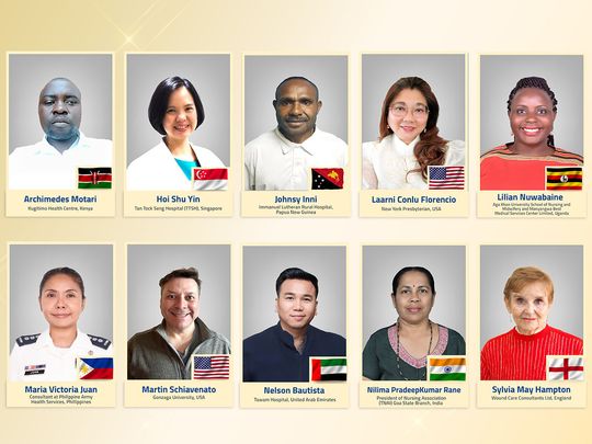 Top 10 finalist nurses for Aster Guardians Global Nursing Award 2024-1728985519218