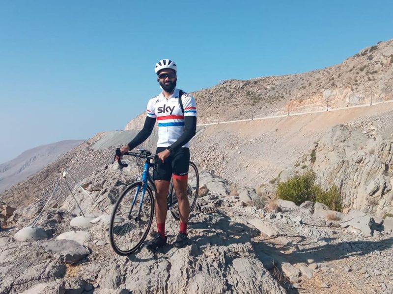 Ali Asgar Tashkin's love for cycling that bolstered a failing self-esteem in school and college, and brought him out of particularly dark phases in his life.