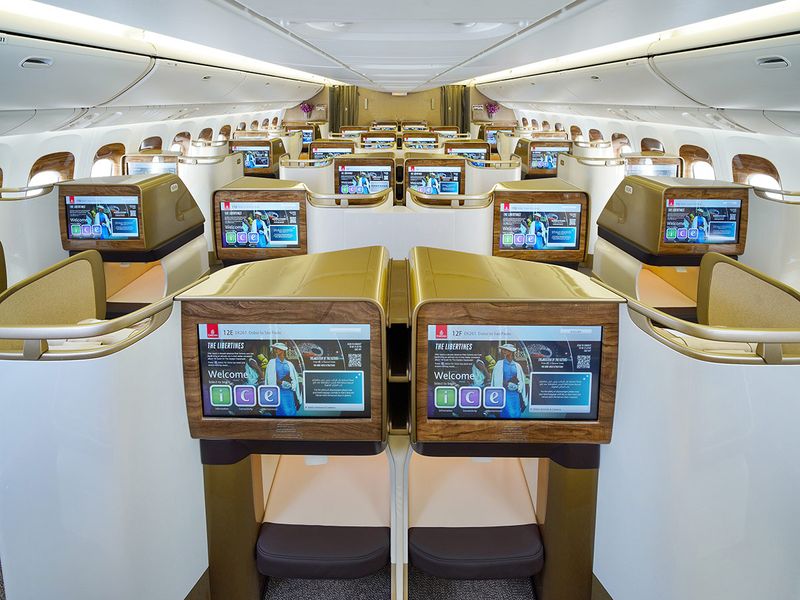 Emirates Boeing777 post-retrofit