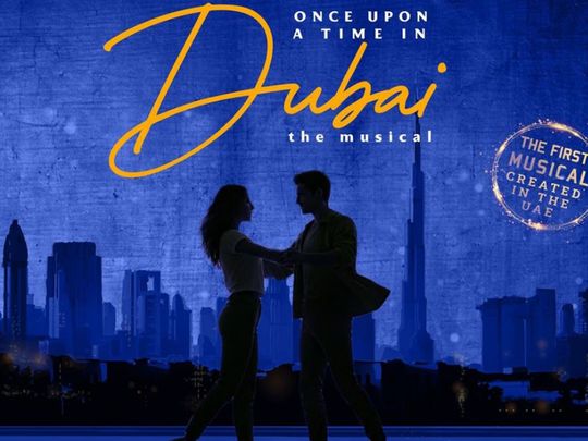 A poster of '[Once Upon A Time In Dubai'