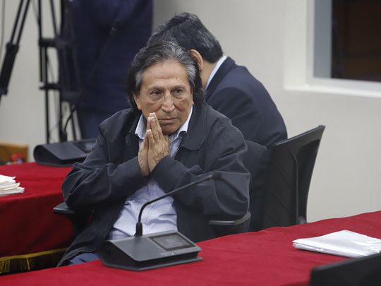 Former Peruvian President Alejandro Toledo