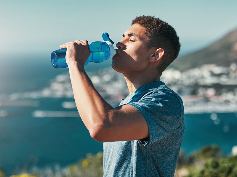 Person drinking