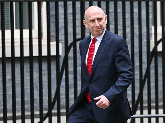 UK defence secretary John Healey