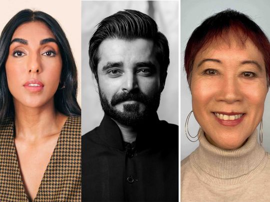 Rupi Kaur, Hamza Ali Abbasi and Tess Gerritson-1729766189168