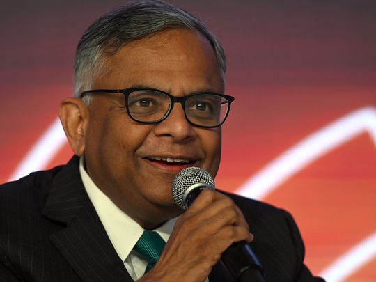 Tata Sons Chairman N Chandrasekaran