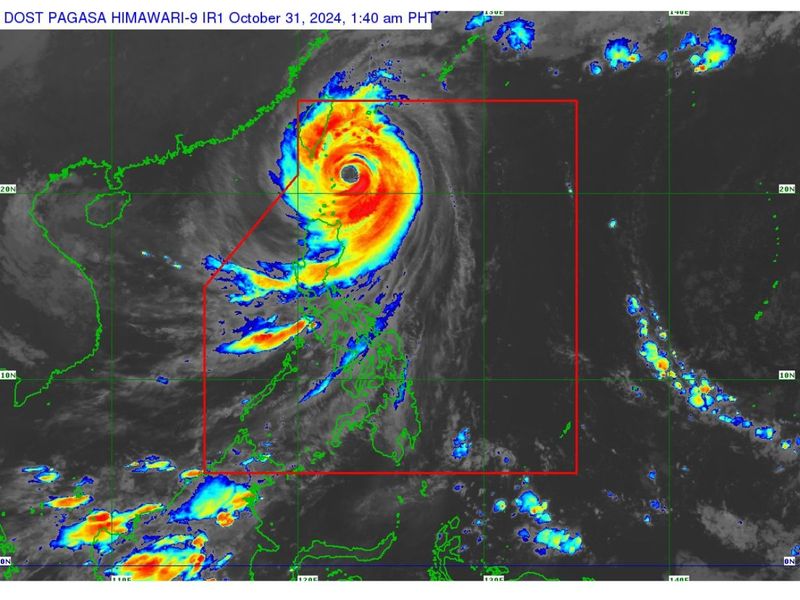 Supertyphoon Kong-Rey