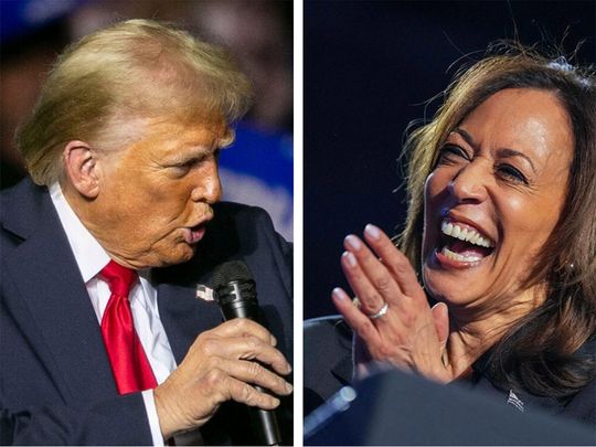 Donald Trump Kamala Harris 