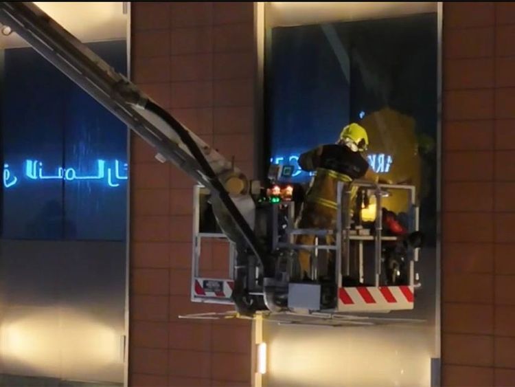 Dubai Hotel Fire