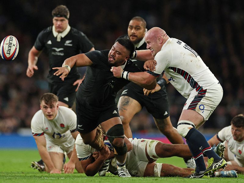 New Zealand's hooker Asafo Aumua