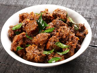 South Indian style beef with plantain recipe