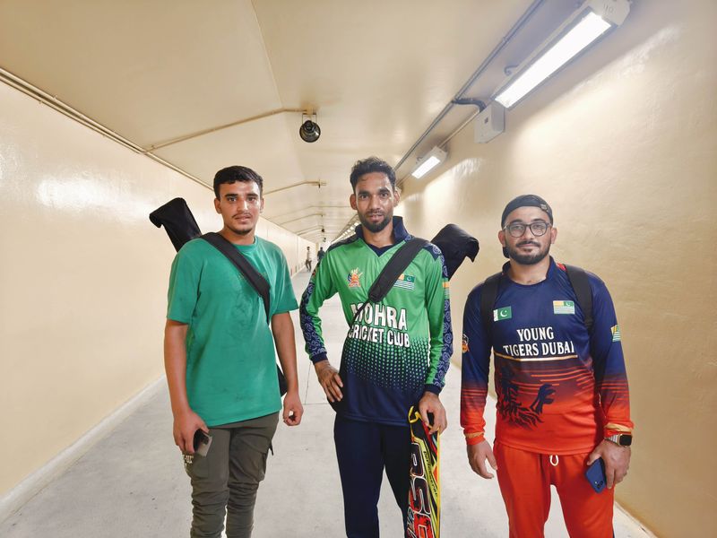 Friends Rameez Raja, Zain Sardar and Wajahat Shoukat have been using the underwater pedestrian tunnel over the weekends for nearly a year.-1730970469096