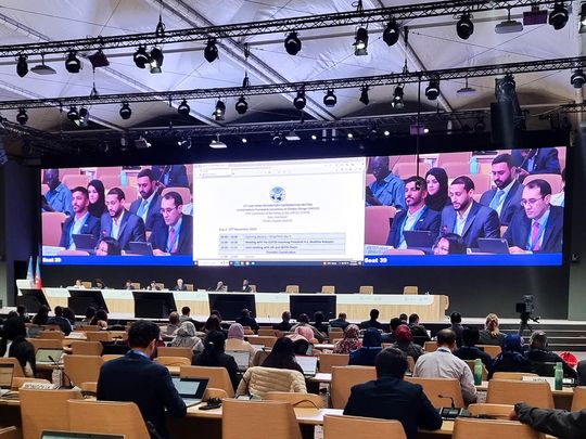 wam-pic-of-uae-team-on-screen-at-pre-cop29-event-on-nov-10-in-baku-1731244442112