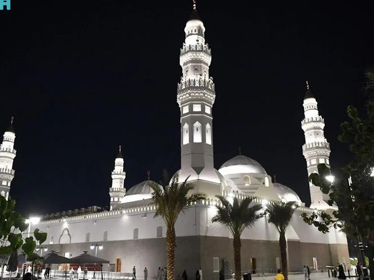 Quba Mosque in Medina saudi arabia