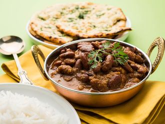  Rajma, a cherished Indian comfort food, ranks fourteenth among fifty bean dishes on TasteAtlas's list.