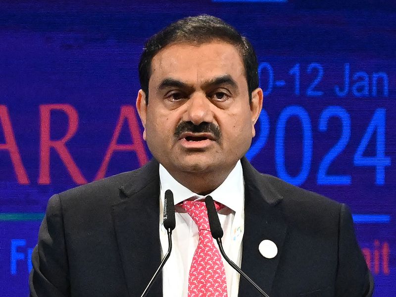 Chairperson of Indian conglomerate Adani Group, Gautam Adani 