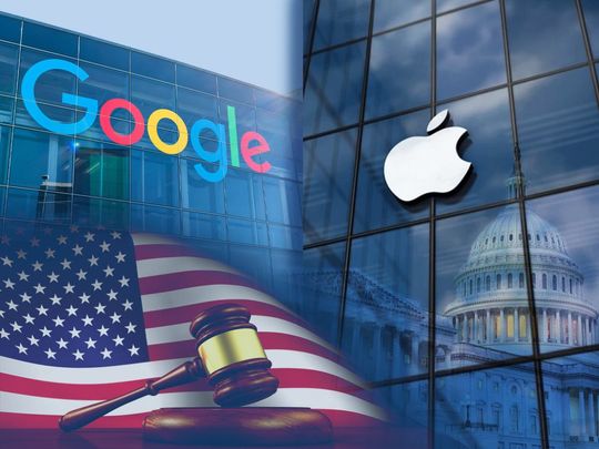 Google Apple US DOJ