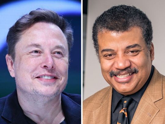 Elon Musk and Neil deGrasse Tyson 