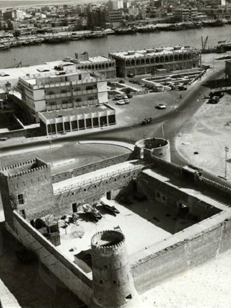 AL Fahidi Fort, Dubai, 1960's. Â© Noor Ali Rashid Archives-1732795353456