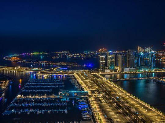 Dine with the view of The Palm and Dubai Marina