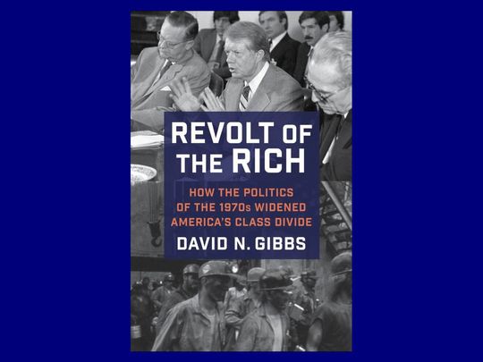 OPN Book cover Revolt of Rich David N Gibbs