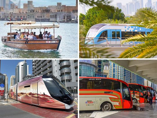 Dubai's RTA announces revised service hours for Metro, Tram, public buses and marine transport