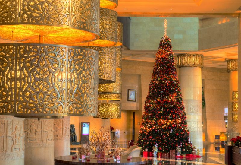 Raffles Dubai: Tree Lighting Ceremony on December 6.