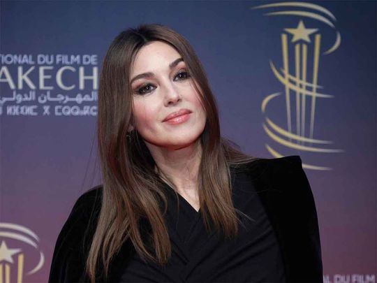 Monica Bellucci at the Marrakech Film Festival 