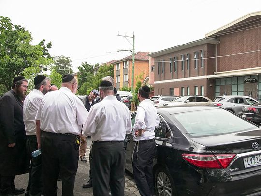 a fire at the Adass Israel Synagogue in Melbourne