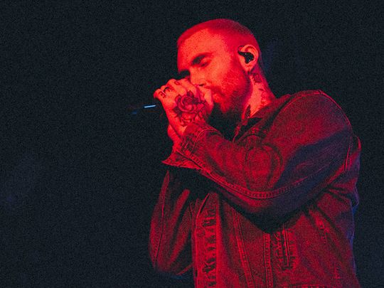 Adam Levine sets the stage on fire at F1 concert in Abu Dhabi