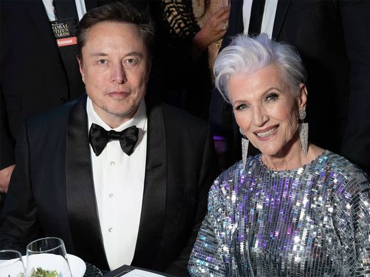 Elon Musk and Maye Musk