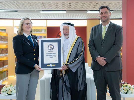 wam pic of shj-ruler-receives-world-record-certificate-for-arabic-encyclopedia-project-1734536908826