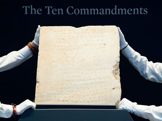 ten commandments sotheby