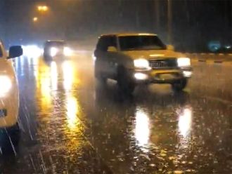 Heavy rains lash Ras Al Khaimah