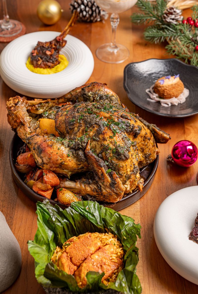  Bombay Borough offers a special 7-course meal called the 'Southern Spice Christmas Feast' this season.