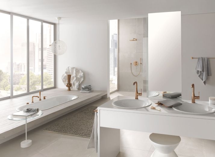 Essence is a harmonious sanitary ware collection that creates an elegant bathroom design